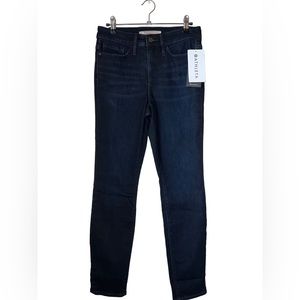 Athleta Sculptek NWT Denim Skinny Jeans in Overdye Wash Size 6